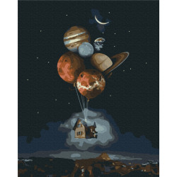 Mal efter tal - House in the stratosphere - rummet