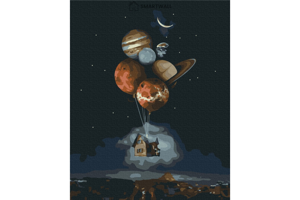 Mal efter tal - House in the stratosphere - rummet