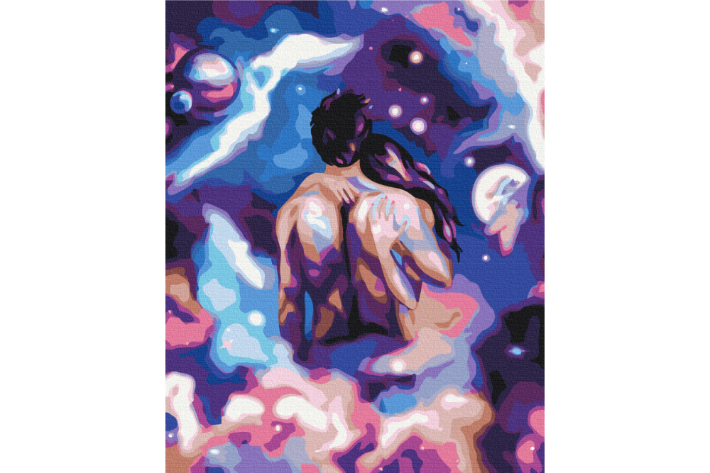 Mal efter tal - Space romance - rummet