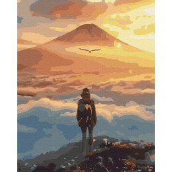 Mal efter tal - Paradise landscape - mennesker