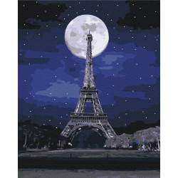 Mal efter tal - Full moon in Paris - byer