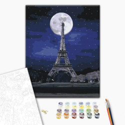 Mal efter tal - Full moon in Paris