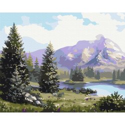 Mal efter tal - Wonderful mountains - landskaber