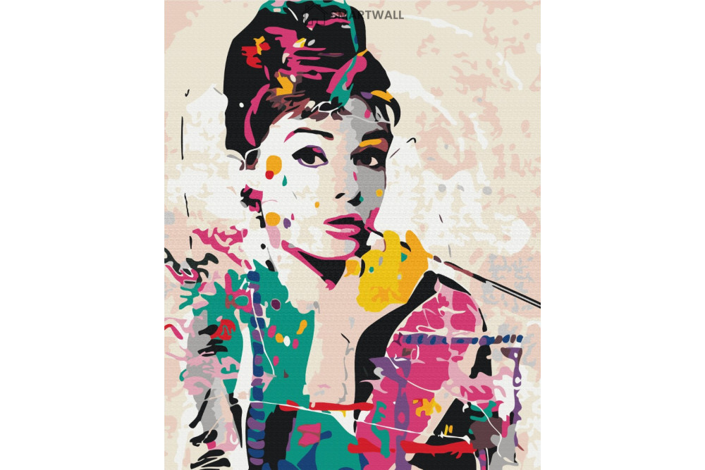 Mal efter tal - Audrey Hepburn - mennesker