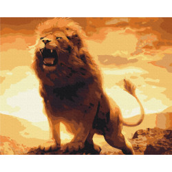 Mal efter tal - Lion's roar - dyr