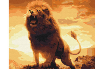 Mal efter tal - Lion's roar - dyr