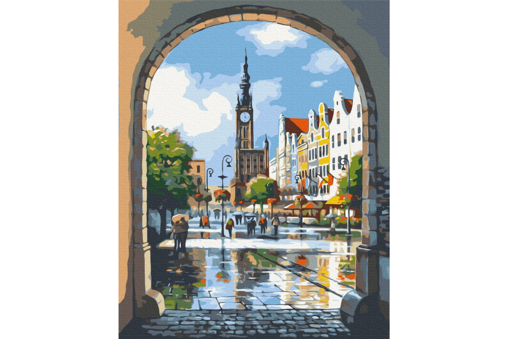 Mal efter tal - City arch - byer