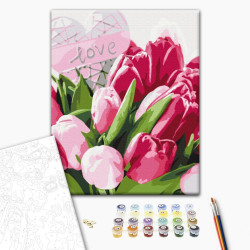 Mal efter tal - Tulips with love