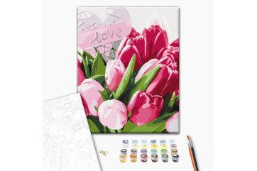 Mal efter tal - Tulips with love