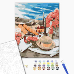 Mal efter tal - Picnic by the sea