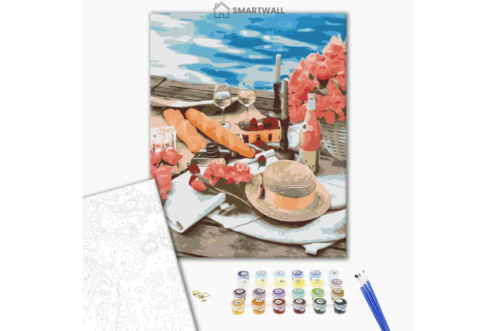 Mal efter tal - Picnic by the sea