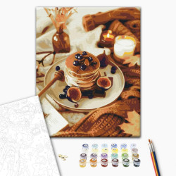 Mal efter tal - Autumn pancakes