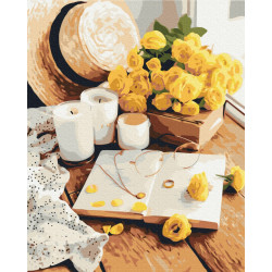 Mal efter tal - Flower book - blomster