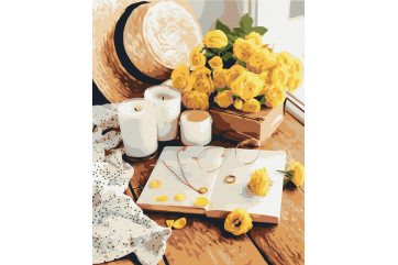 Mal efter tal - Flower book - blomster