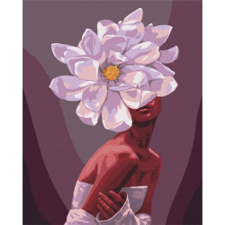 Mal efter tal - In the arms of flowers - blomster