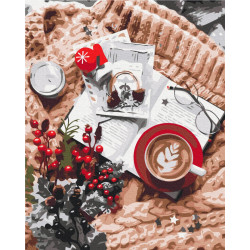 Mal efter tal - Cozy Christmas - mad og drikke