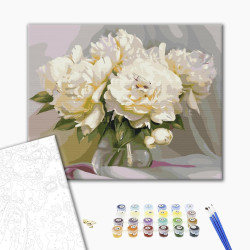 Mal efter tal - Exquisite tenderness of peonies