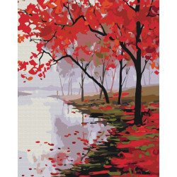 Mal efter tal - Colors of Japan - landskaber