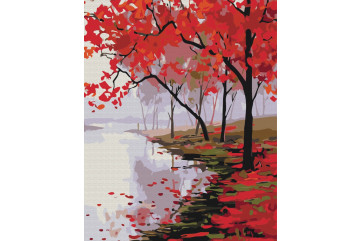 Mal efter tal - Colors of Japan - landskaber