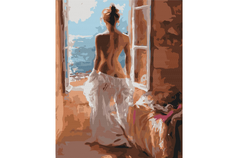 Mal efter tal - Naked morning - mennesker