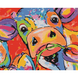 Mal efter tal - Bright cow - dyr