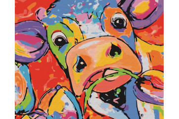 Mal efter tal - Bright cow - dyr