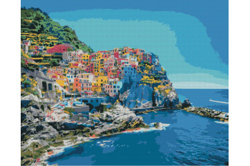 Mal efter tal - Mediterranean coast - landskaber