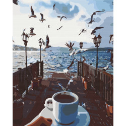 Mal efter tal - Sea of coffee - mad og drikke