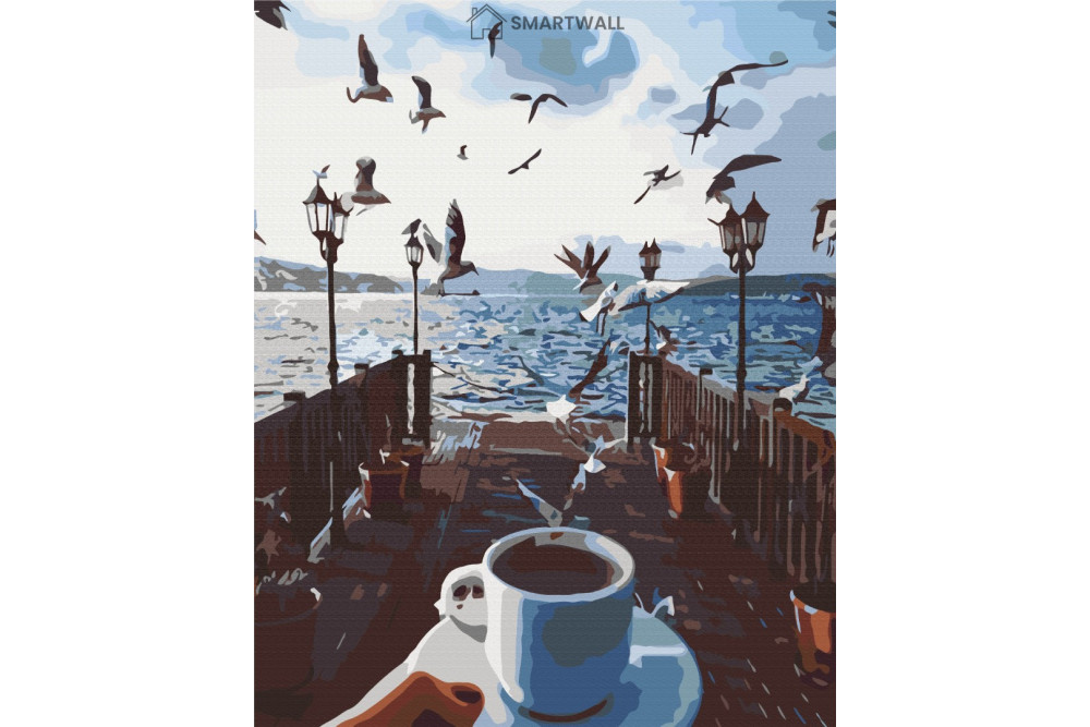 Mal efter tal - Sea of coffee - mad og drikke