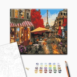 Mal efter tal - Street life in Paris