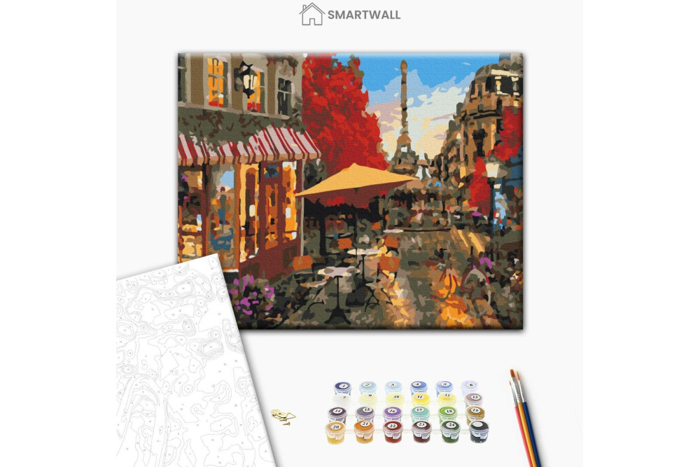 Mal efter tal - Street life in Paris