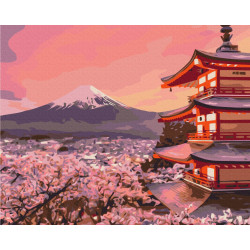 Mal efter tal - Traditional Japan - landskaber