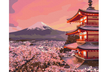 Mal efter tal - Traditional Japan - landskaber