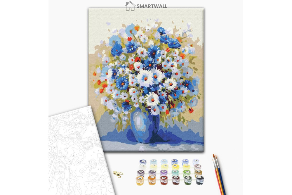 Mal efter tal - Field bouquet