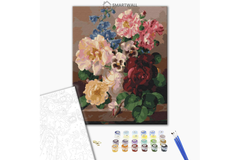 Mal efter tal - Lush still life