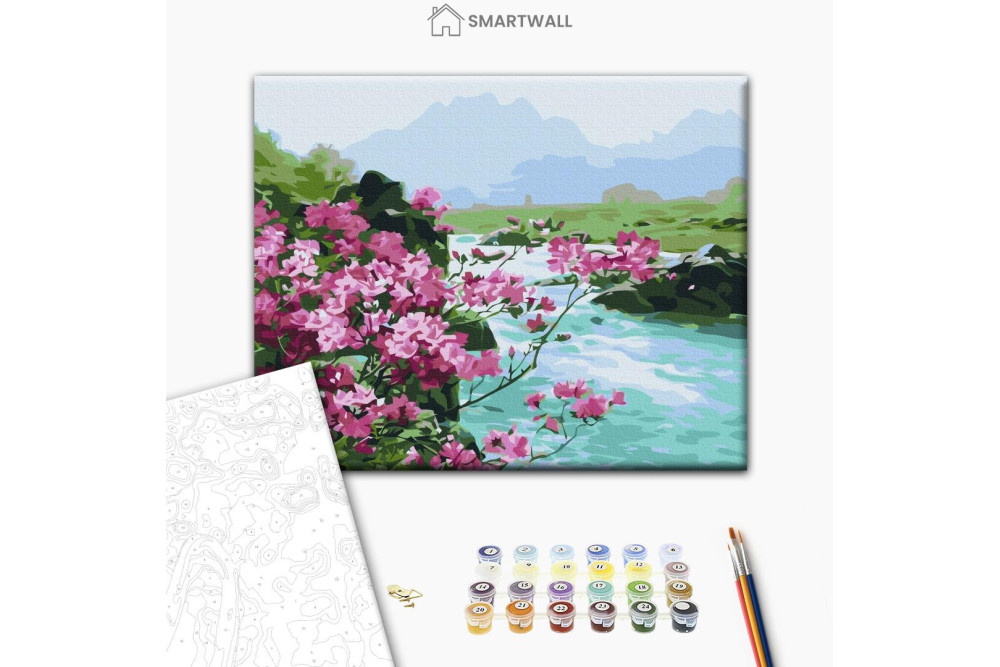 Mal efter tal - Mountain flowers