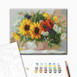 Mal efter tal - Sunny still life