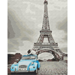 Mal efter tal - Retro Paris - byer