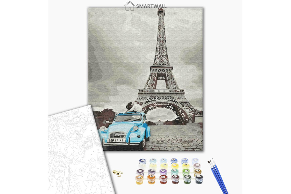 Mal efter tal - Retro Paris