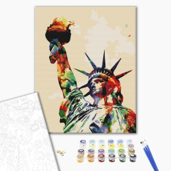 Mal efter tal - Freedom paints