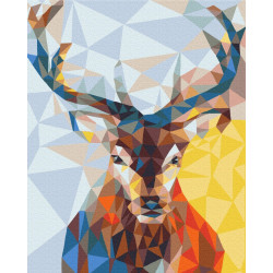 Mal efter tal - Deer in a kaleidoscope - dyr