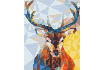 Mal efter tal - Deer in a kaleidoscope - dyr