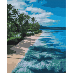 Mal efter tal - Paradise embankment - landskaber