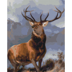 Mal efter tal - Red deer - dyr