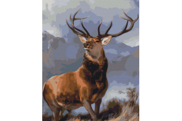 Mal efter tal - Red deer - dyr