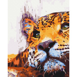 Mal efter tal - Drawing of a predator - dyr