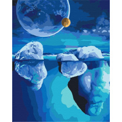 Mal efter tal - Glacier space - landskaber