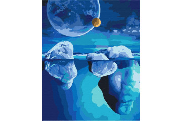 Mal efter tal - Glacier space - landskaber