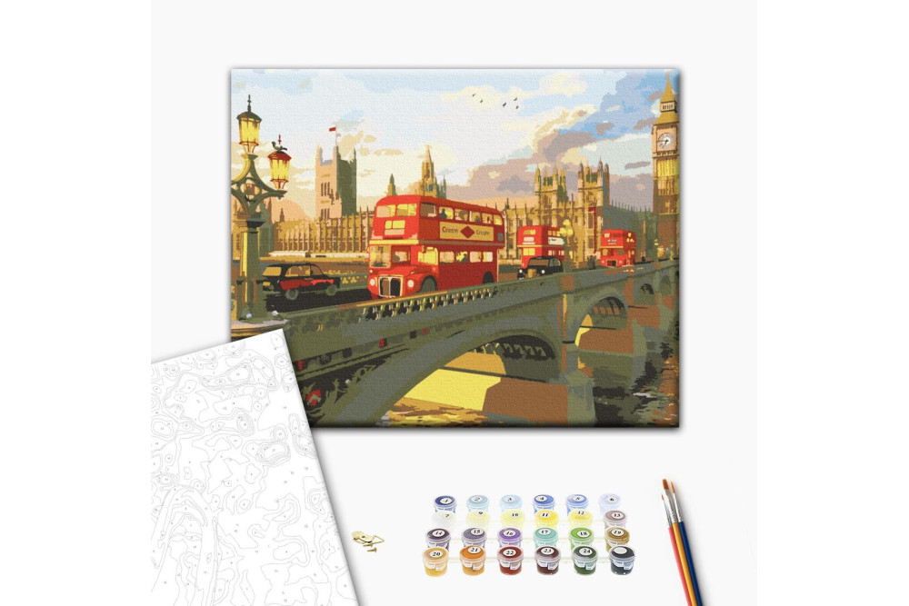 Mal efter tal - Evening London