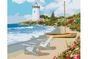 Mal efter tal - Lighthouse - landskaber
